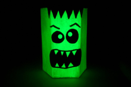 Pot à crayons phosphorescent